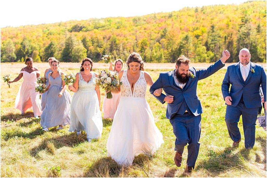 fall microwedding in the white mountains