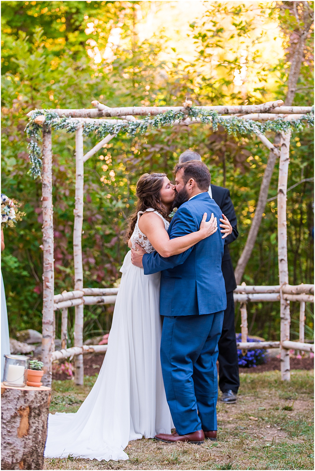 fall microwedding in the white mountains