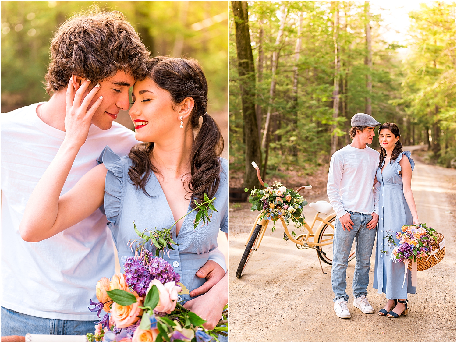 the notebook inspired styled shoot