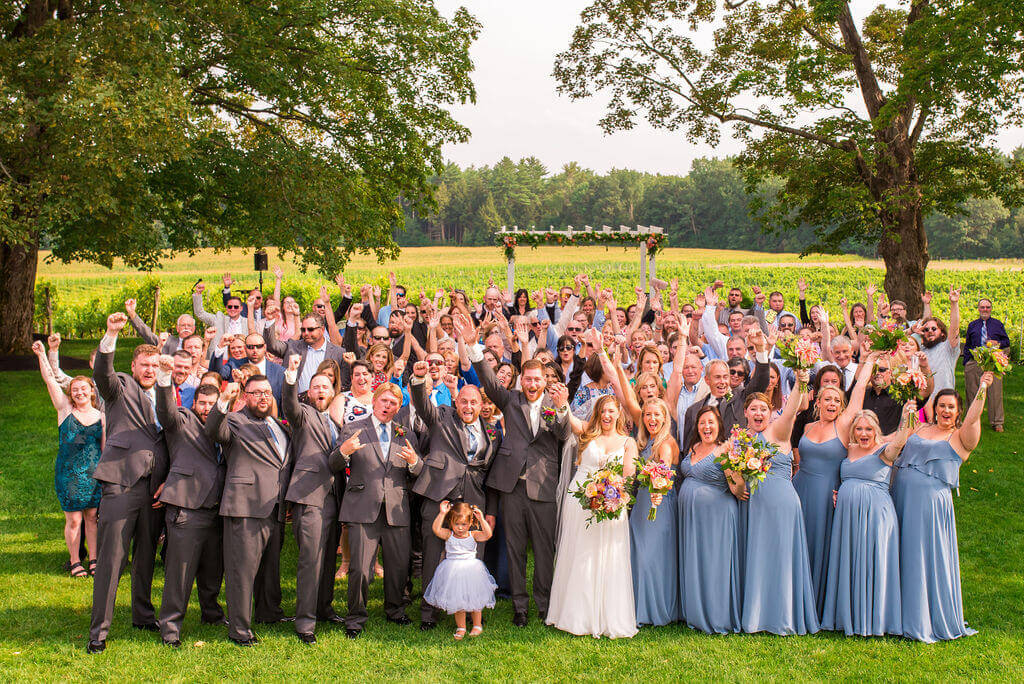 Rachel and Alec Wedding at Flag Hill Distillery and Winery