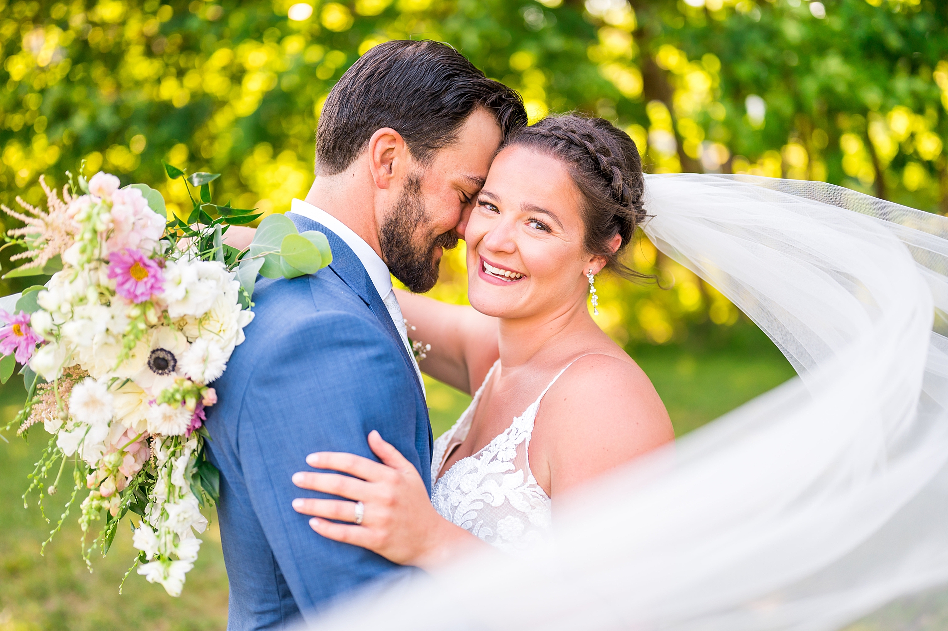 wedding portraits after Timeless Wedding ceremony in ME