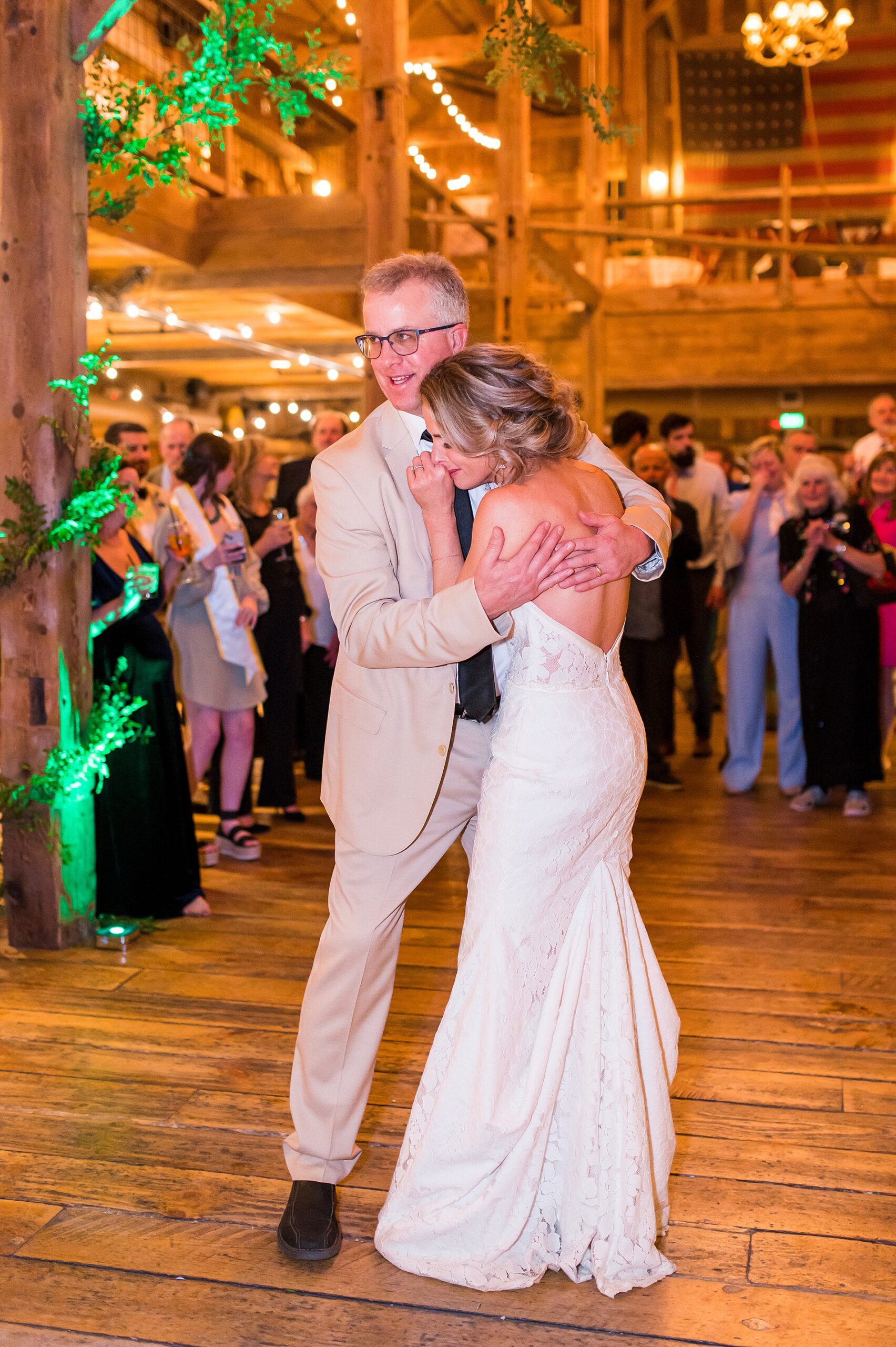 bride dancing with her father 