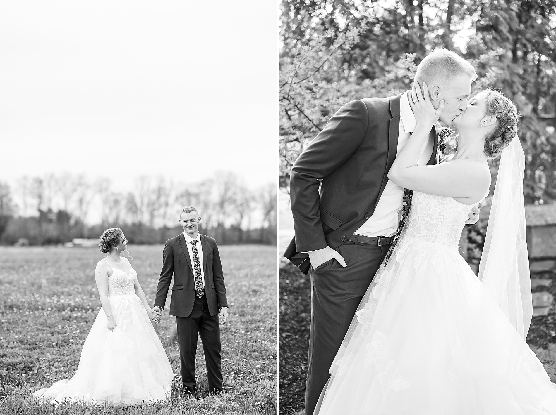 timeless wedding portraits by New Hampshire wedding photographer Allison Clarke Photography 