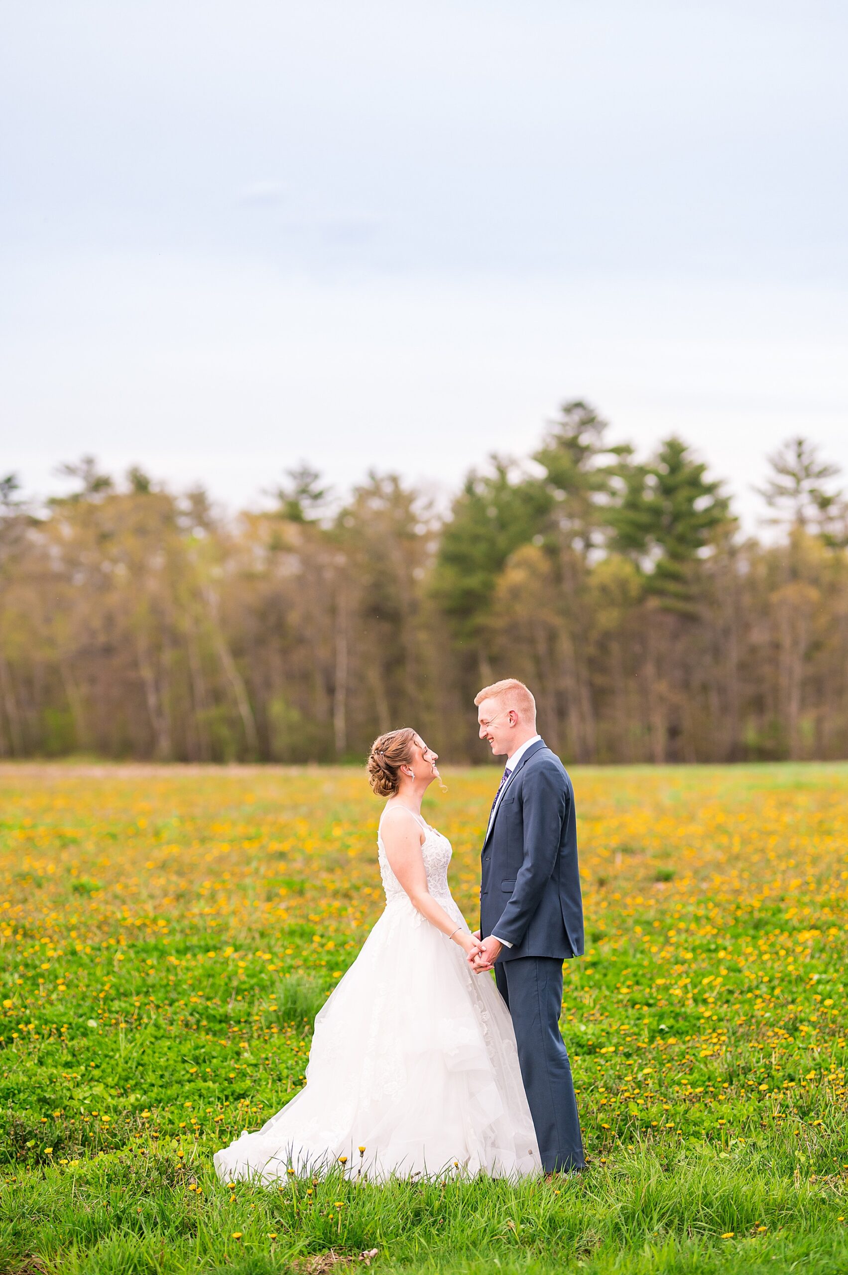 romantic wedding portraits after Flag Hill Winery Wedding
