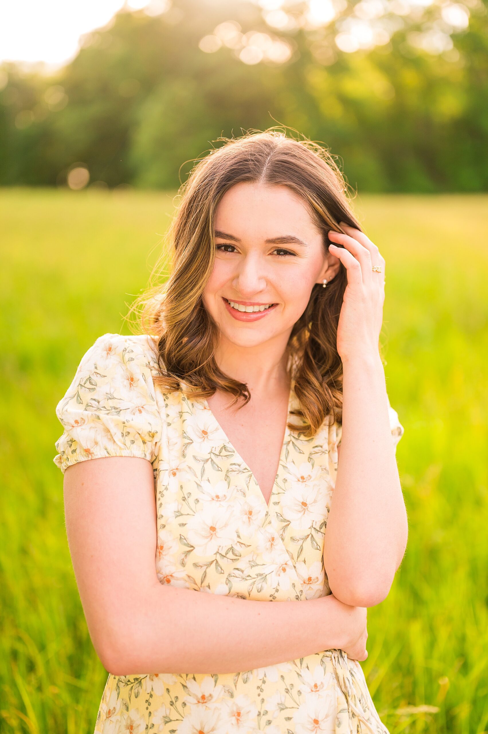 spring senior session in Southern NH by Allison Clarke Photography