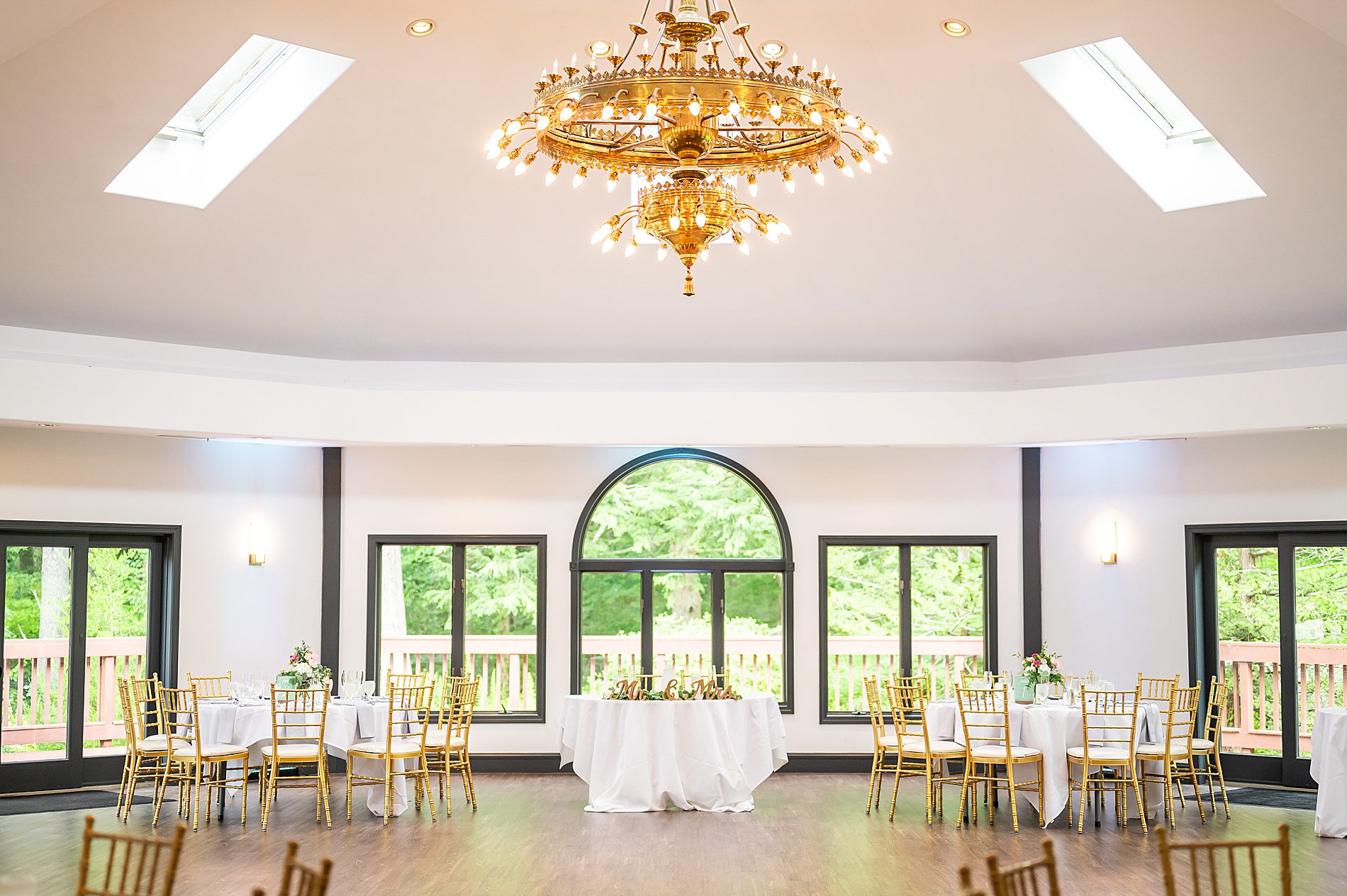 elegant wedding reception at Granite Rose by Wedgewood Weddings in New Hampshire