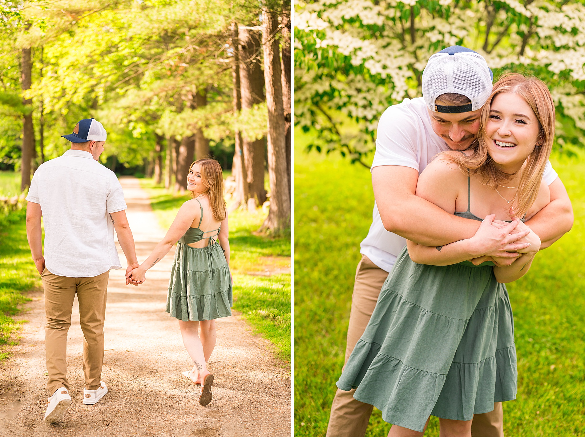 Summer Engagement Portraits in New England