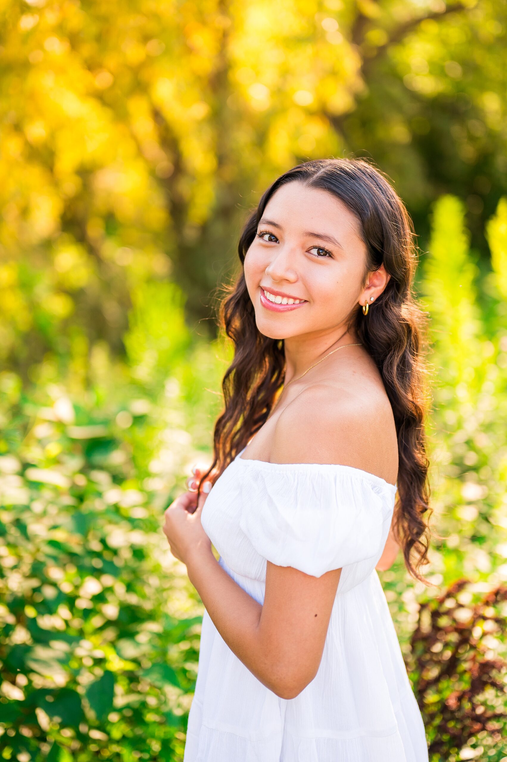 light and airy senior portraits by Southern New Hampshire Senior photographer, Allison Clarke Photography