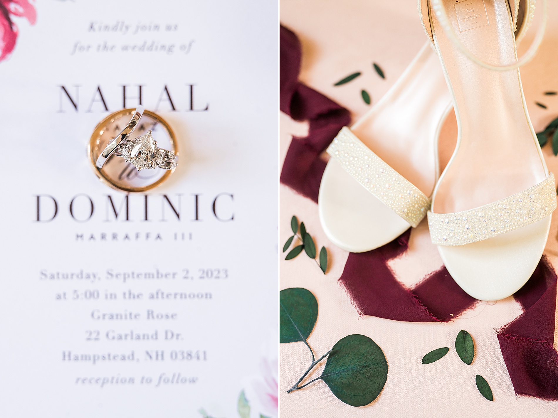 wedding details from Dreamy Wedding at Granite Rose
