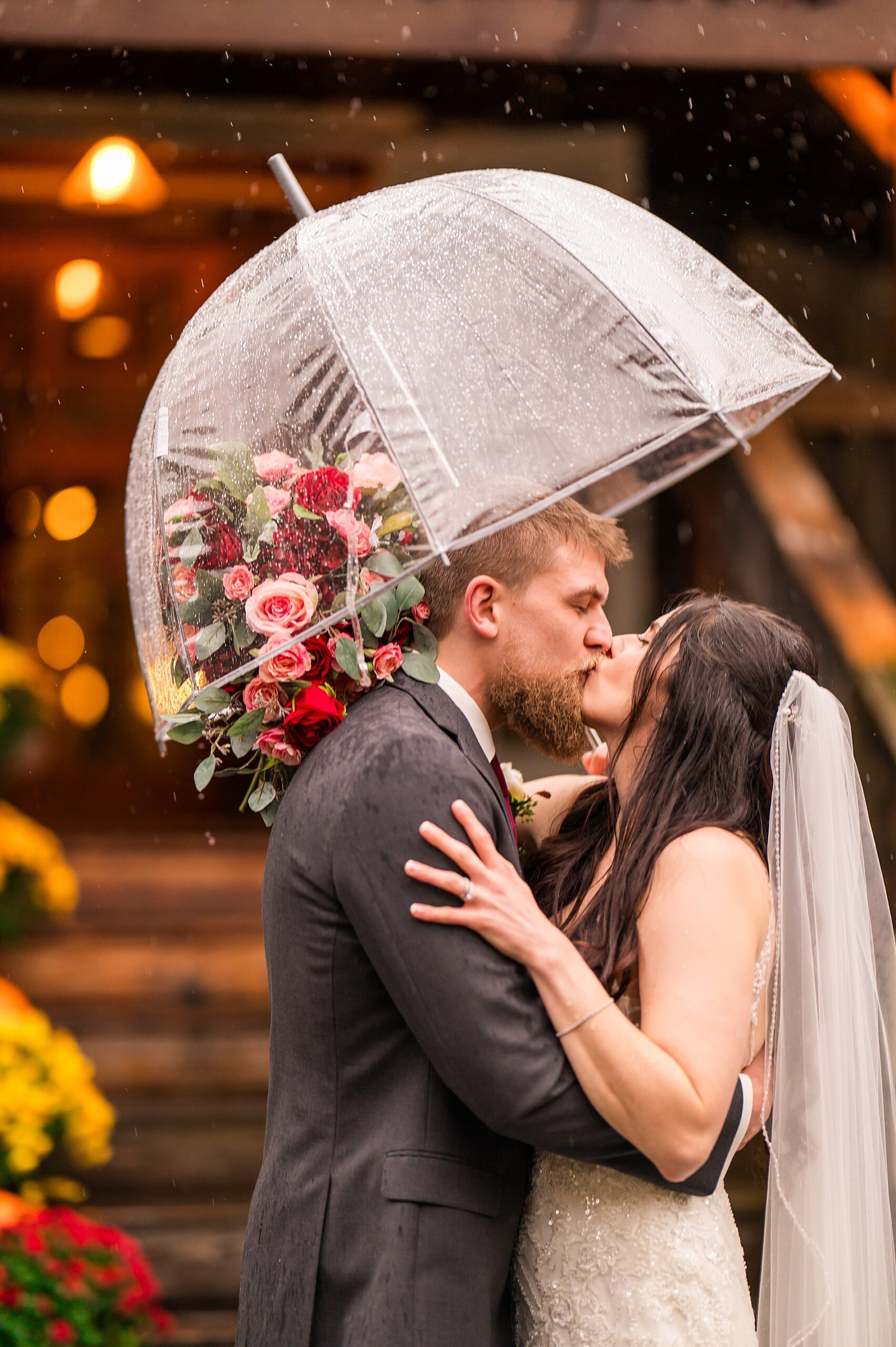 newlywed portraits from New hampshire wedding at Josiah's Meetinghouse 