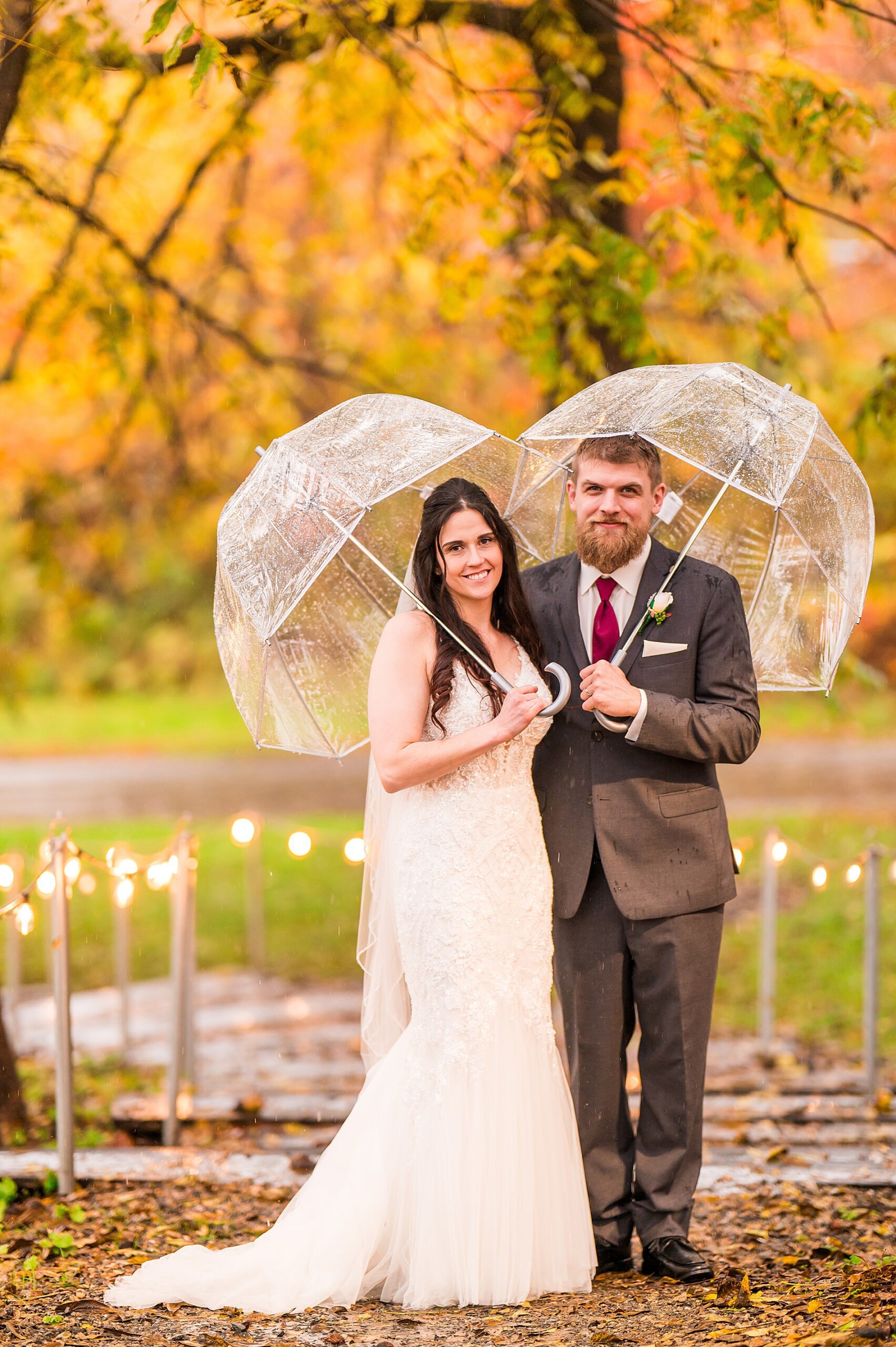 Intimate Fall Wedding photos at Josiah's Meetinghouse in epping, NH