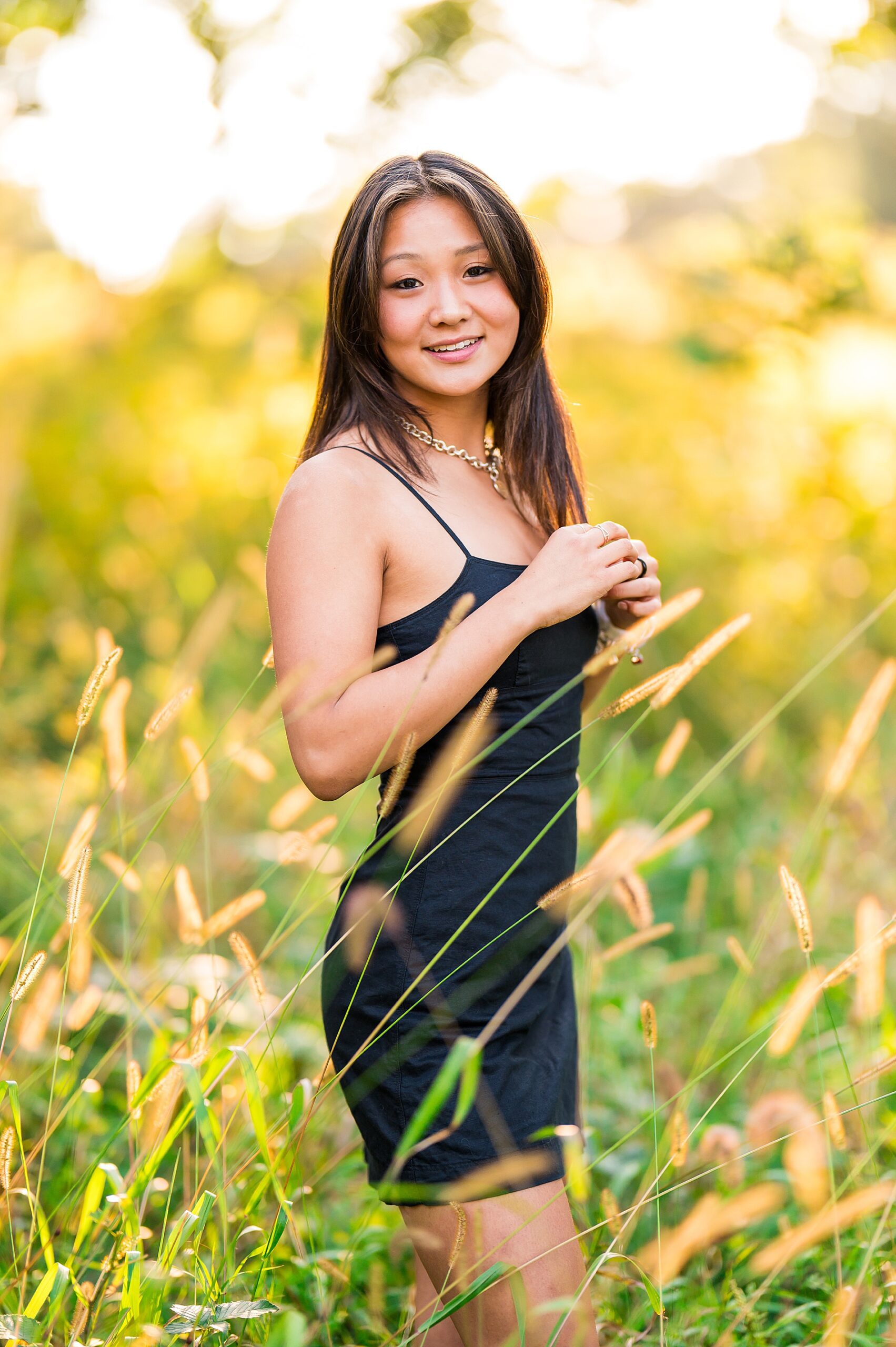 light and airy senior portraits by Southern NH Senior photographer, Allison Clarke Photography