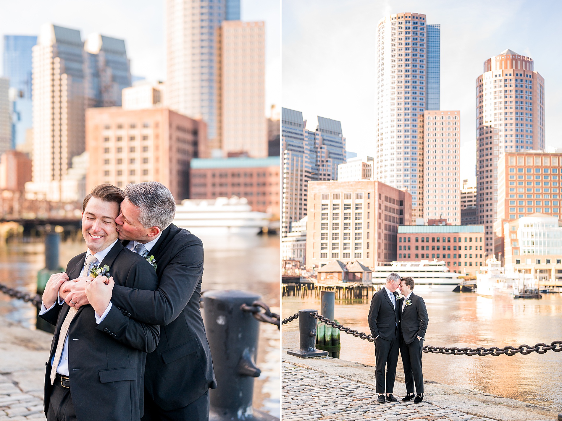 wedding portraits at Seaport in Boston