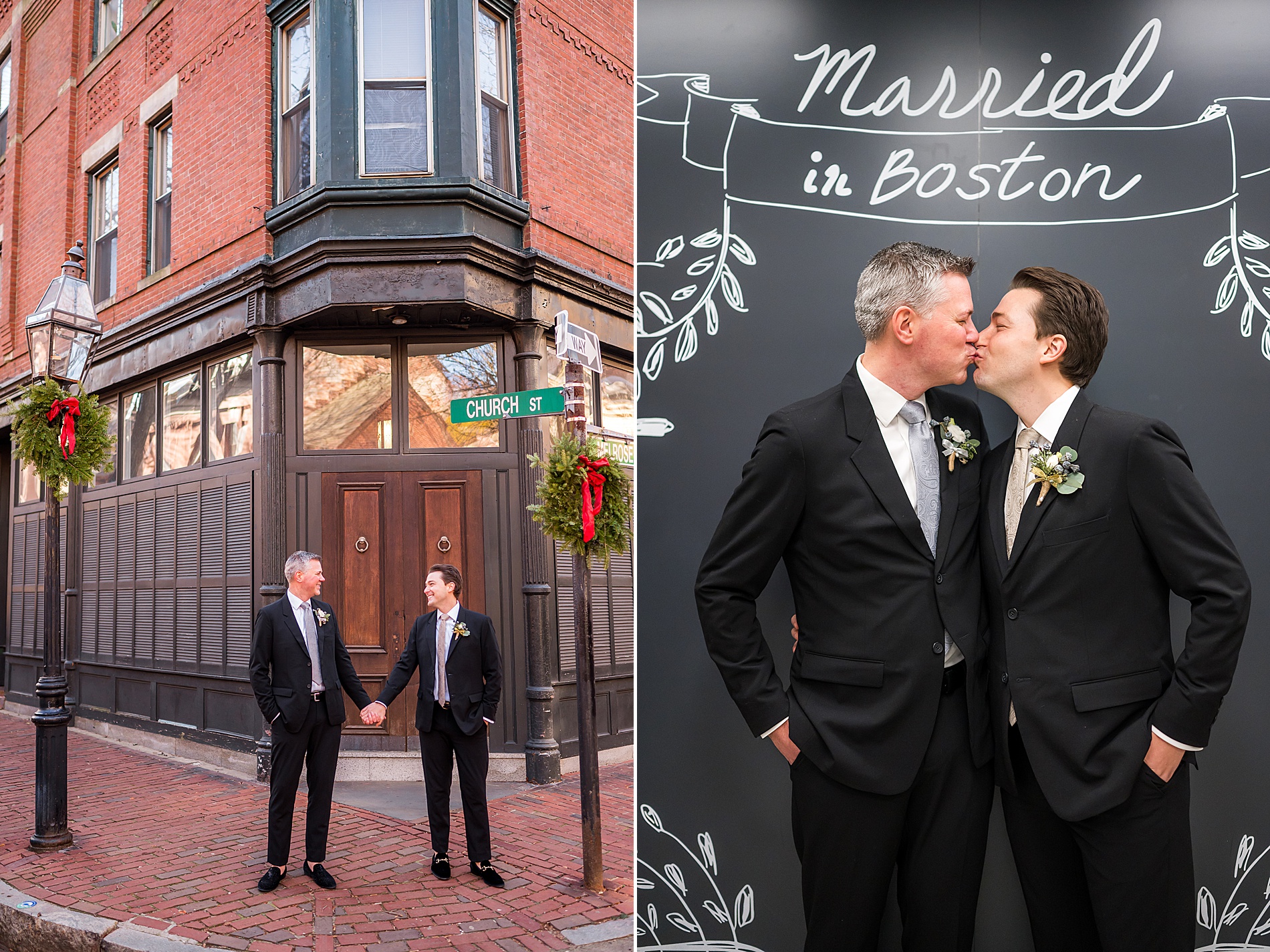 candid wedding portraits from Romantic Boston Elopement