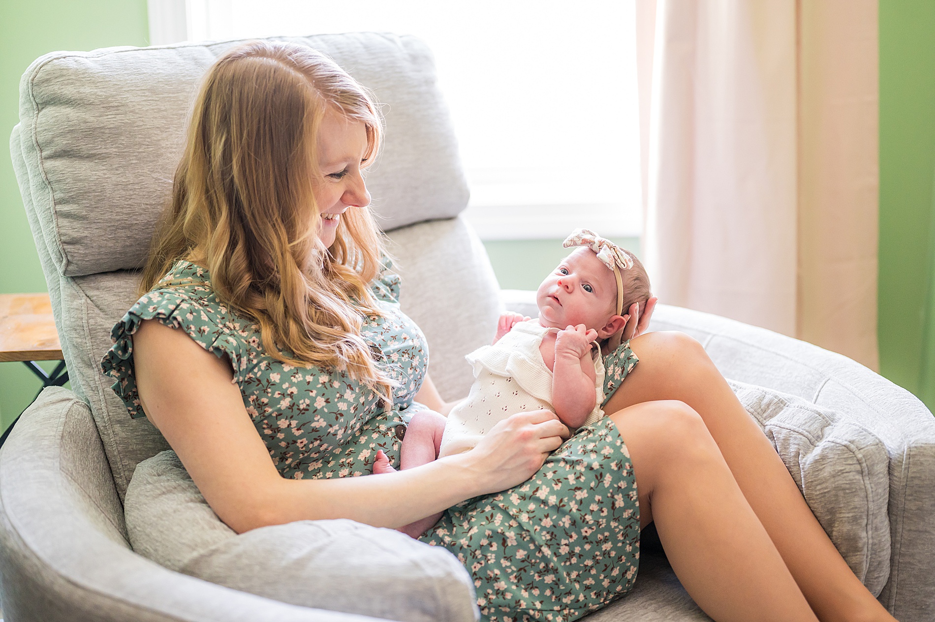 In-Home Lifestyle Newborn Session in New Hampshire 