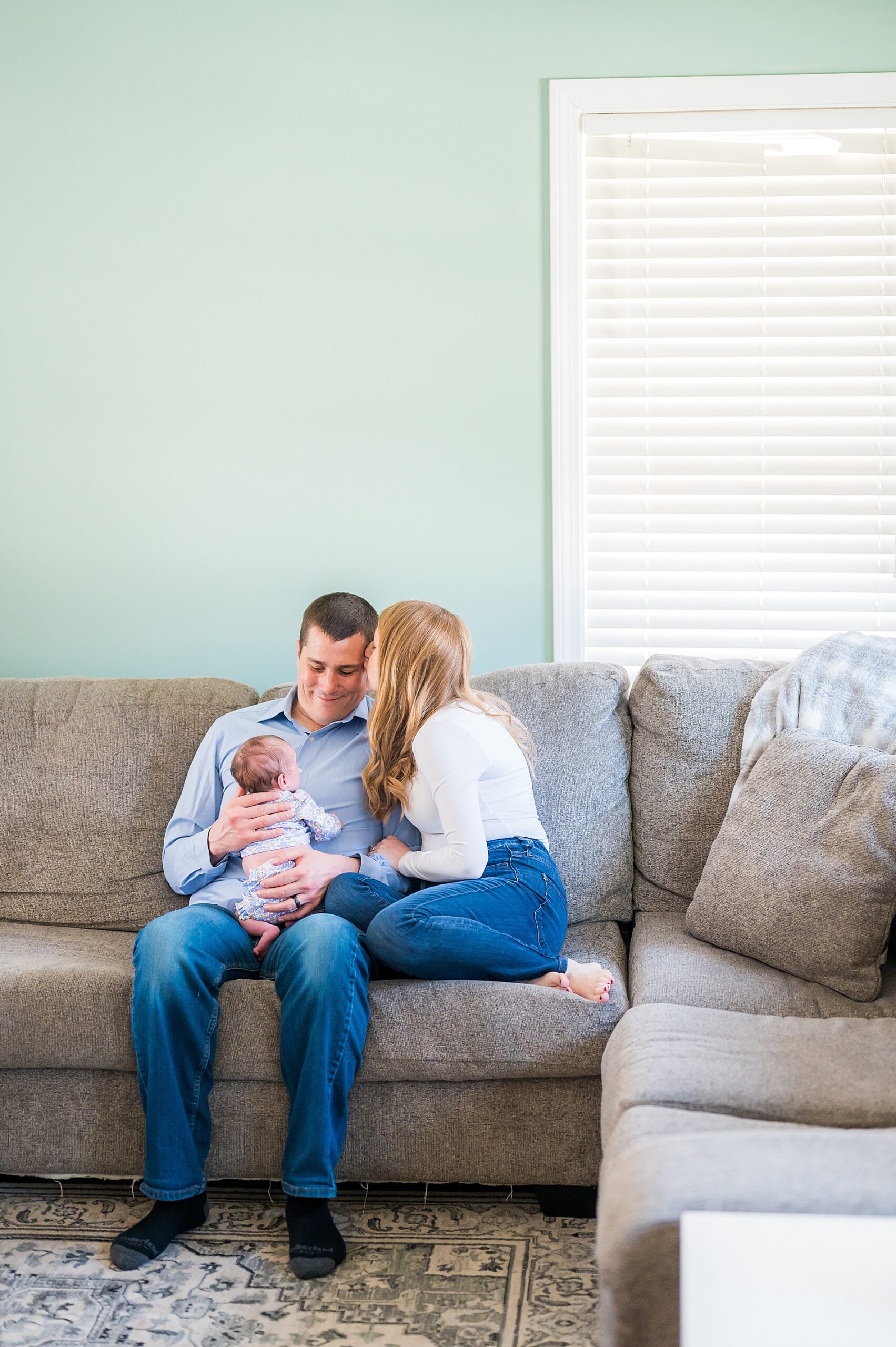 In-Home Lifestyle Newborn Session 
