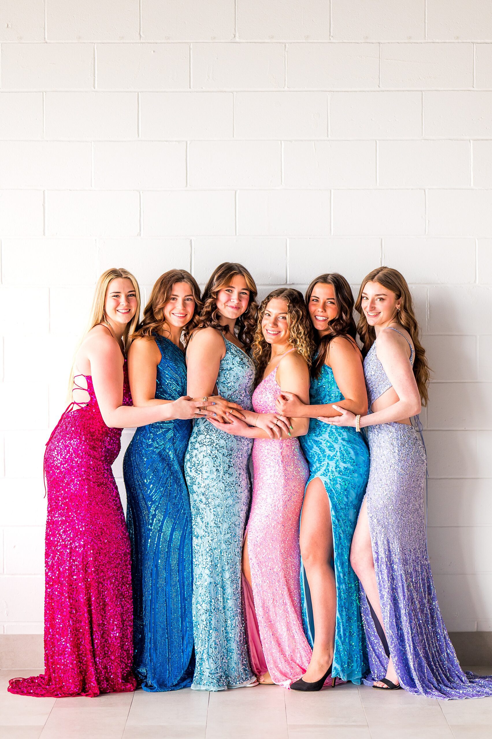 Glamorous Prom-Themed Photoshoot of senior spokesmodel team