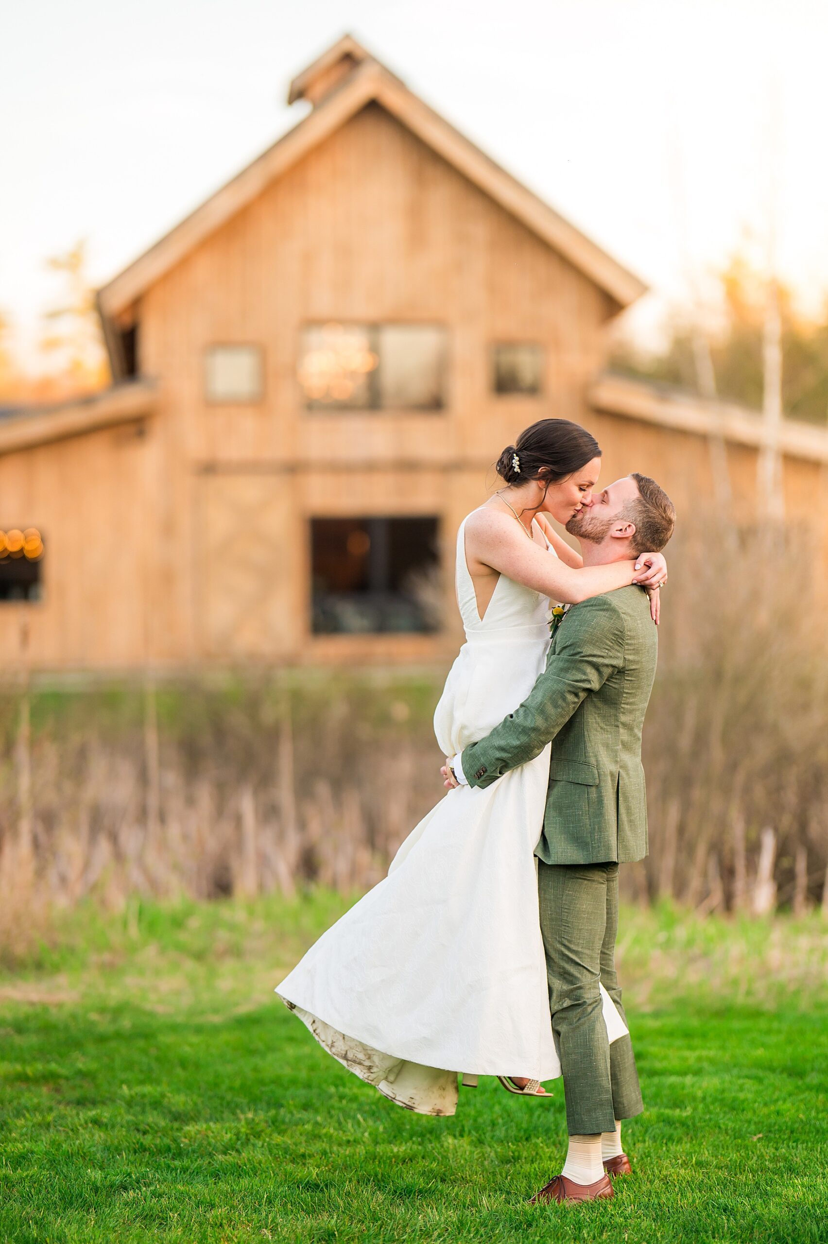 Romantic wedding portraits from Spring Wedding at Barn on Bull Meadow 