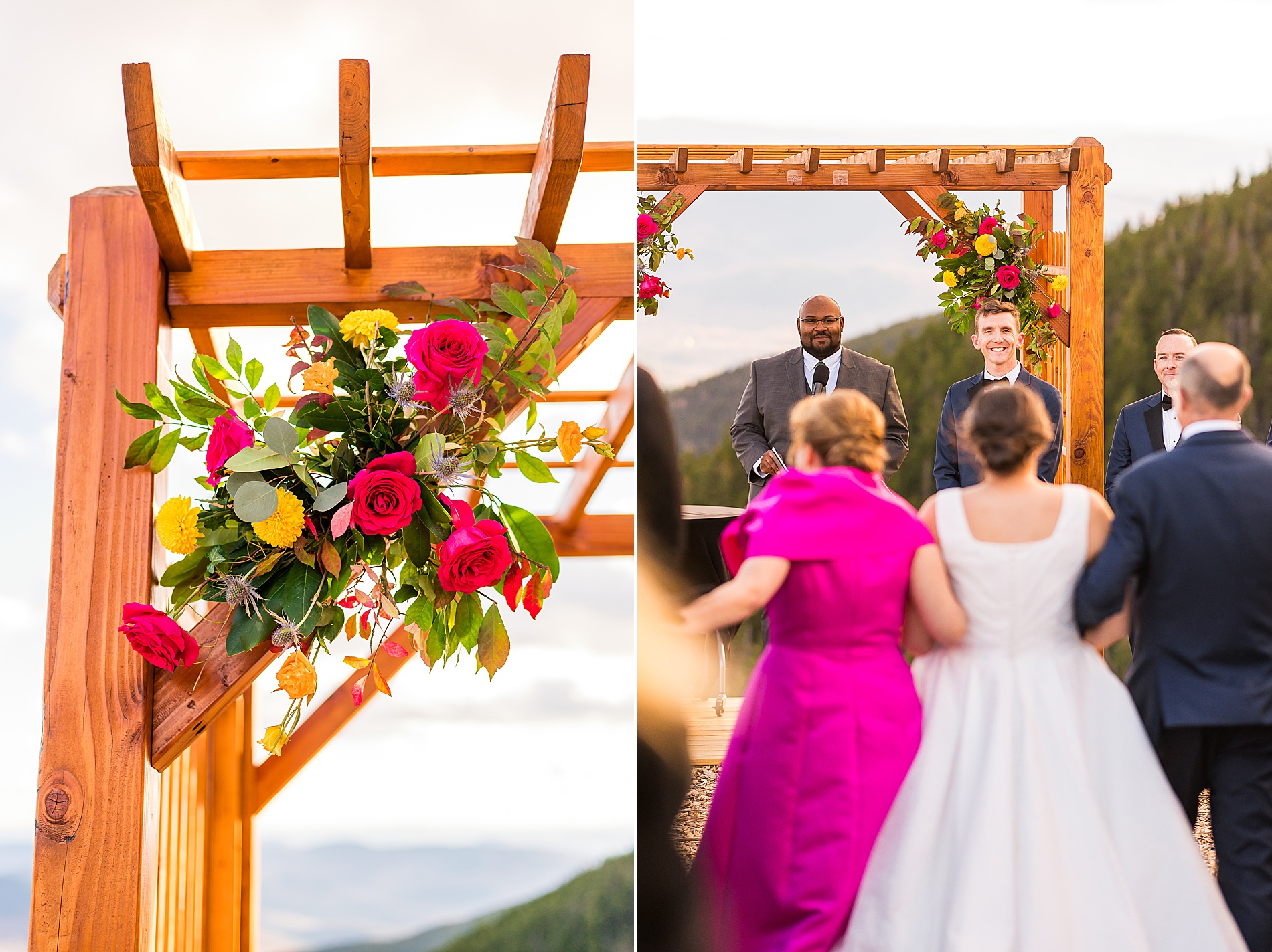 Waterville Valley Resort Wedding ceremony