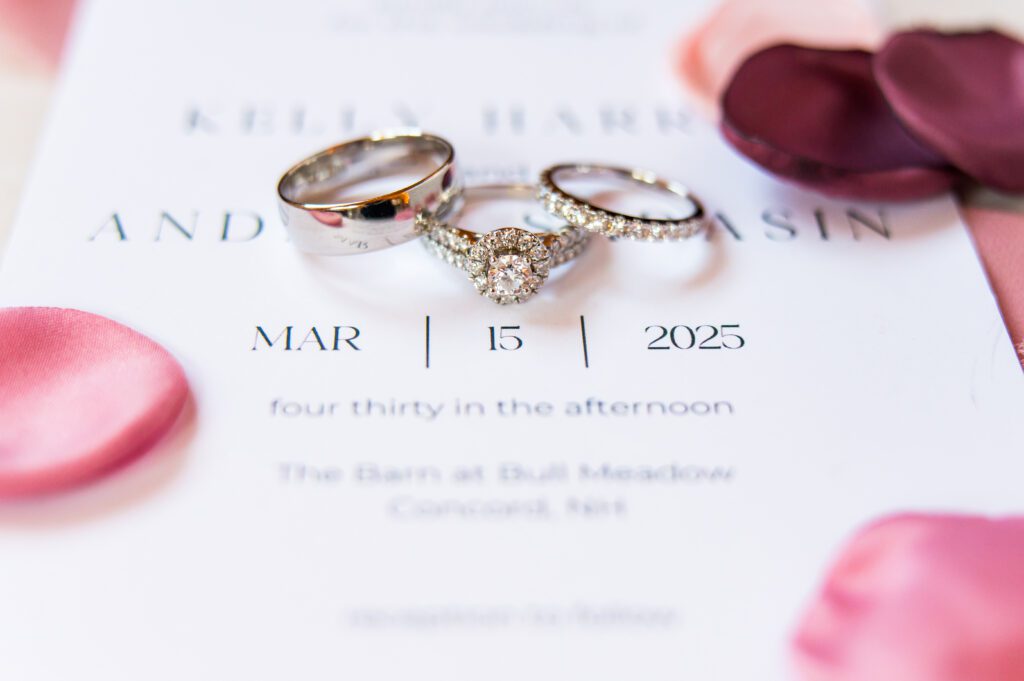 Wedding ring details