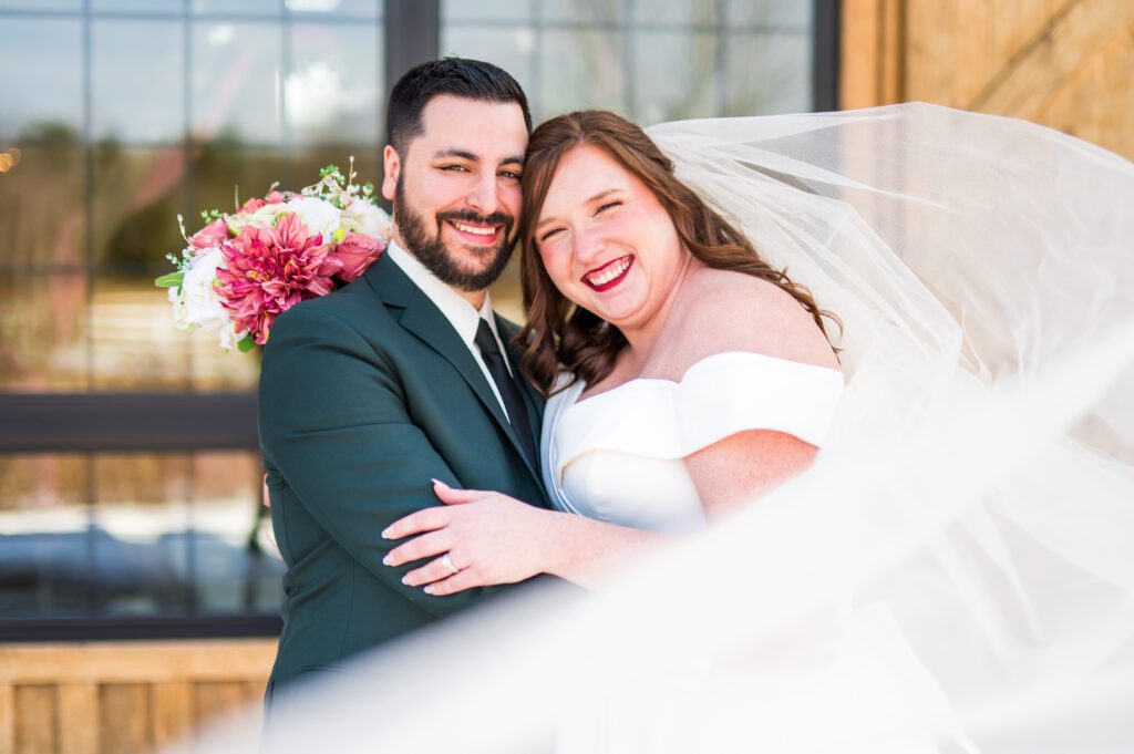 Bride and groom vail photo
