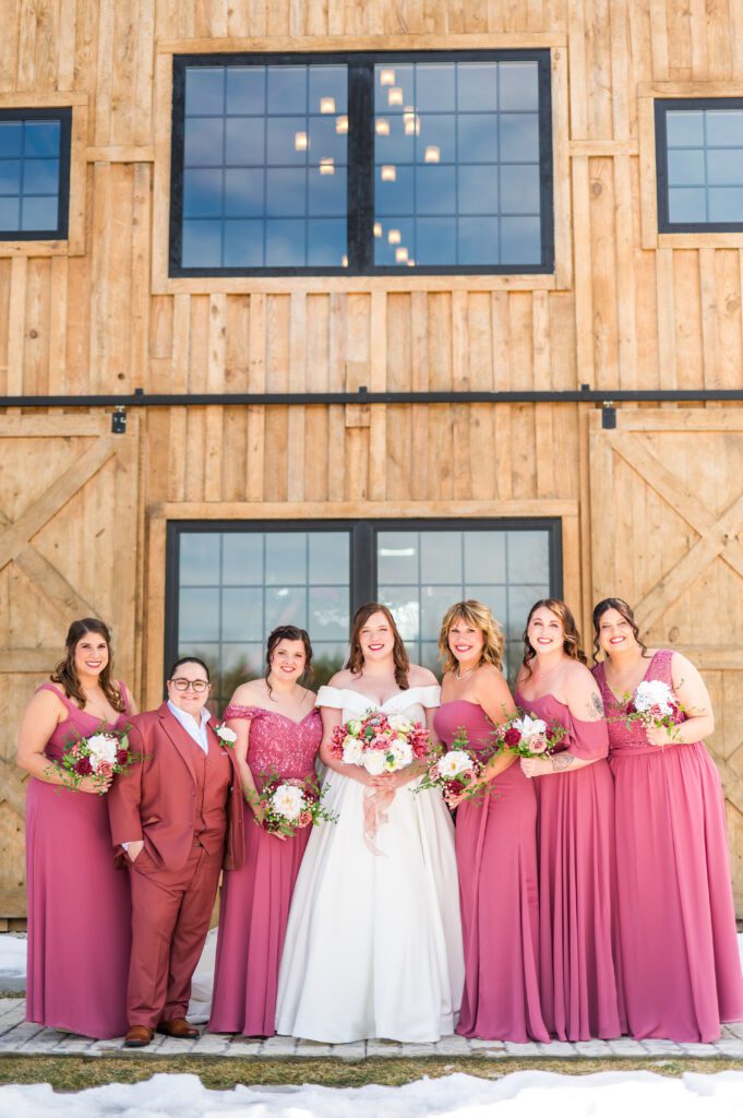 Bridesmaid's photo