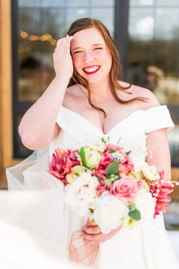 March wedding | Winter bride
