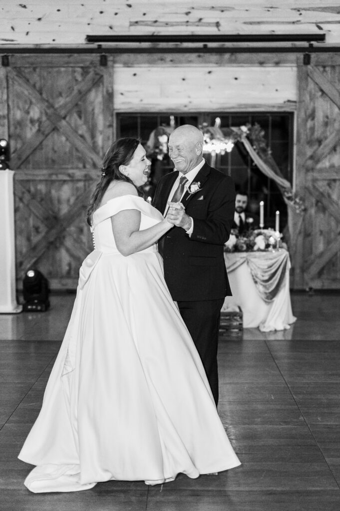 Father daughter dance | NH wedding photographer