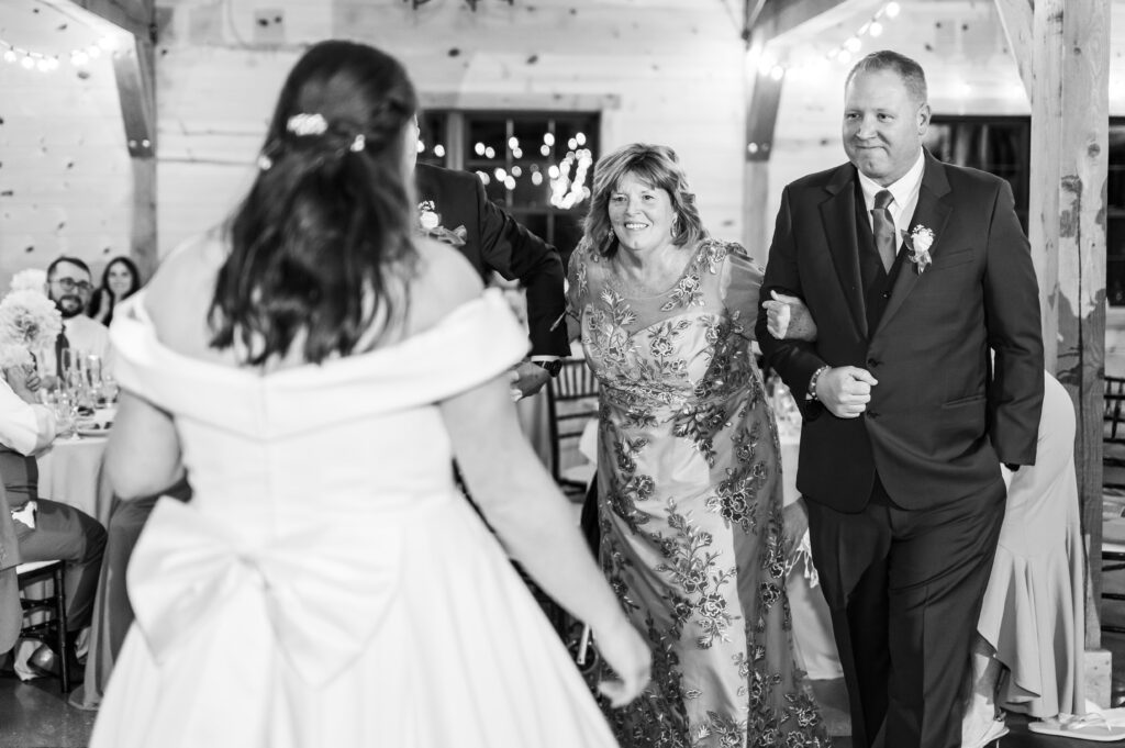 Mom and daughter dance