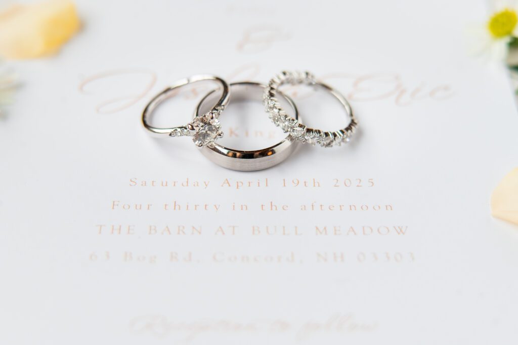 wedding rings | NH wedding