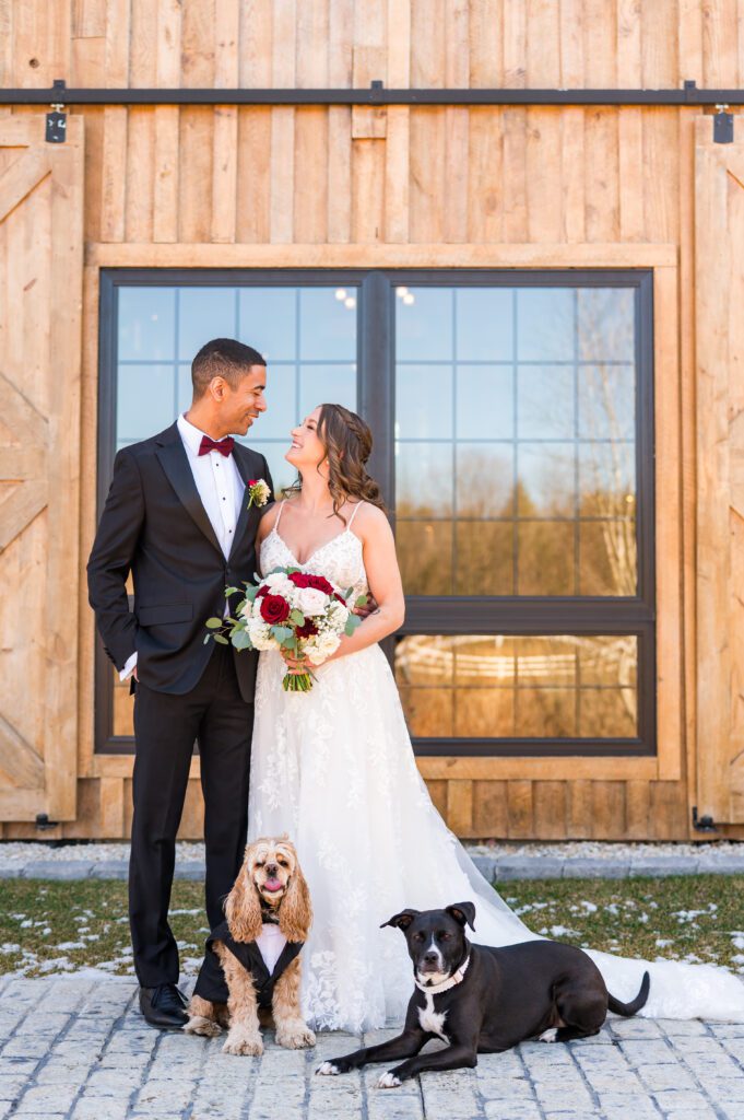 Spring wedding at the The barn at bull meadow portraits | wedding