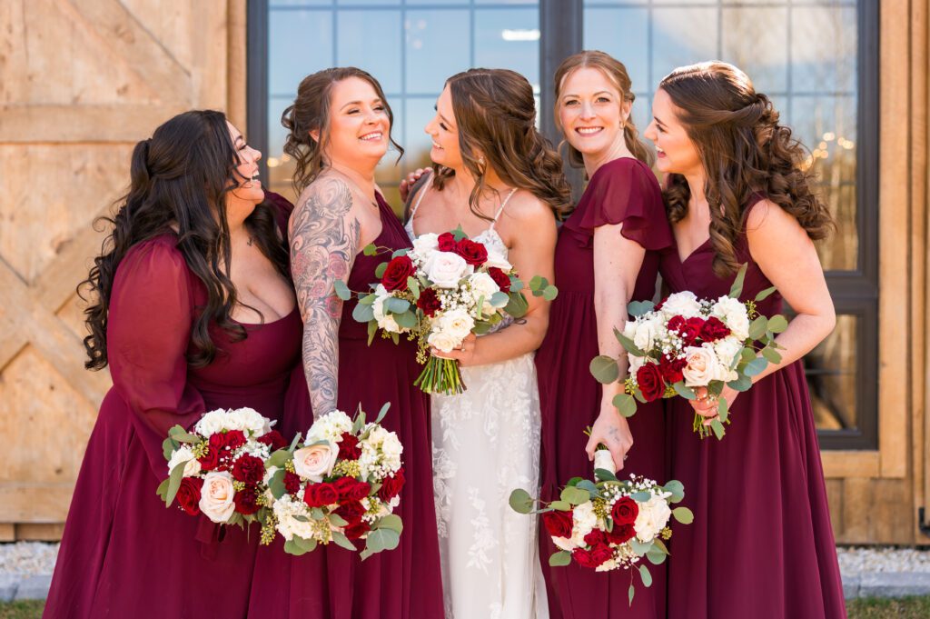 Spring wedding at the Barn at bull Meadow | Girls