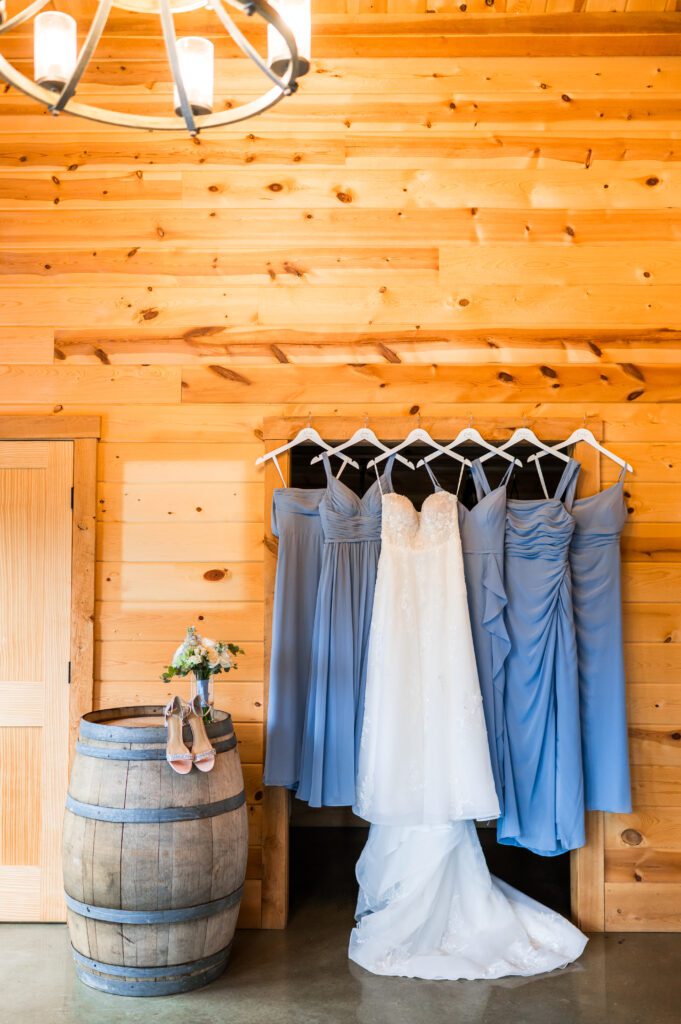 Dusty Blue Wedding | New Hampshire