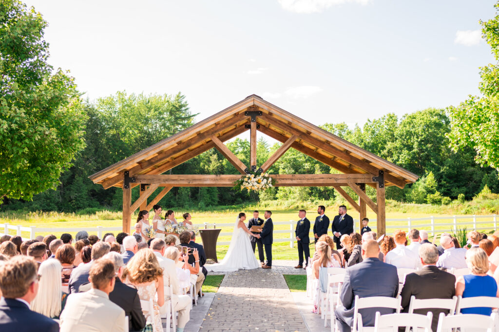 The Barn At Bull Meadow Summer Wedding