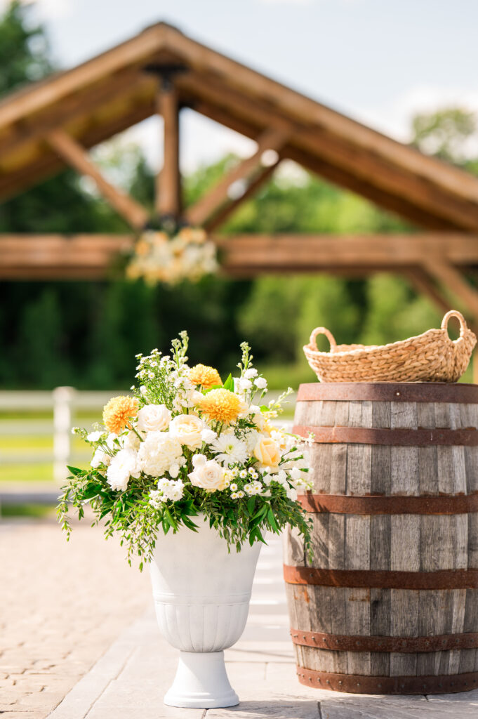 The Barn At Bull Meadow Summer Wedding