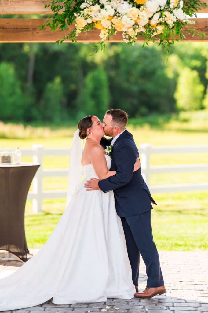 The Barn At Bull Meadow Summer Wedding