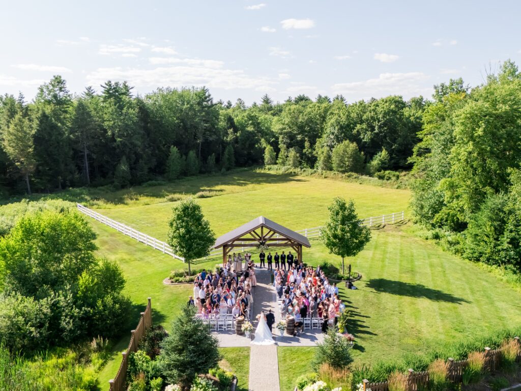 The Barn At Bull Meadow Summer Wedding