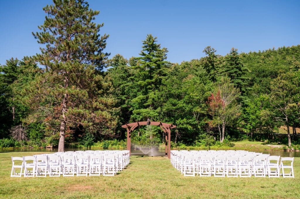 Gunstock Mountain Wedding Ceremony | New Hampshire Wedding
