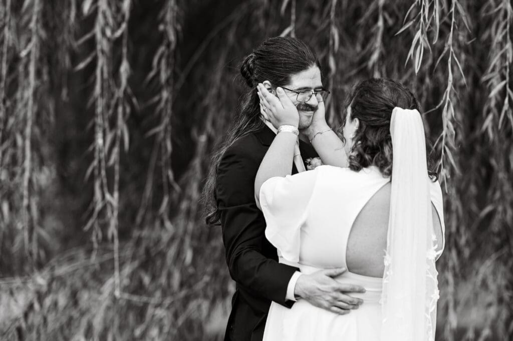 New Hampshire backyard wedding